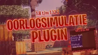 OORLOGSIMULATIE PLUGIN - [1.8 - 1.12] - MINECRAFT [OS]