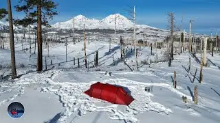 Winter Escape - Overnight Snowshoe Adventure In The Heart Of The Cascades