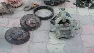 Автотракторные запчасти из металлолома.