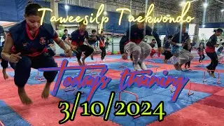 #taekwondo training 3/10/2024 #taweesilp_taekwondo_Thailand