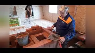 печь отопительно- варочная 3,5 - 4,5 кирпича.