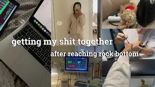 GETTING MY LIFE TOGETHER || cleaning, showering and other basic things ✨
