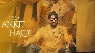 Capture the Glow of Tradition II ANKIT HALDI #haldiceremony #haldirituals  #weddingphotography