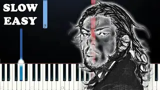Nujabes - Aruarian Dance (SLOW EASY PIANO TUTORIAL)