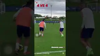 Le magnifique but d’El arouch lors de l’entraînement de l’OL !