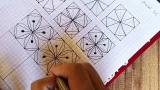 Zentagle Desen Çizimi