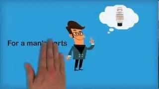 Deodorant for Men: Comfy Boys Animation ad