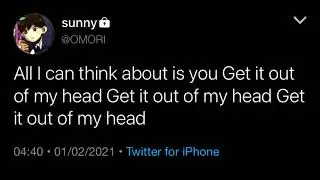omori twitter AU (part 1)