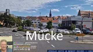 Stau am Ohmtaldreieck, also über die Dörfer