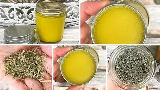 Cómo hacer una POMADA DE HIERBAS casera
