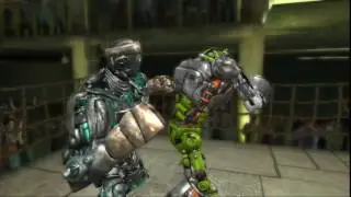Real steel-ATOM vs New robot SCRAPBOT(ЖИВАЯ СТАЛЬ)PS3/XBOX360