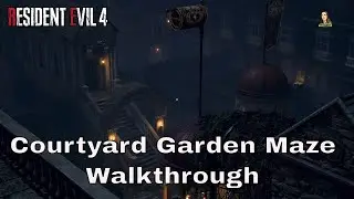 RE4 Remake Garden Maze Walkthrough (Chapter 9)