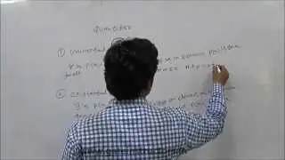 Universal Quantifier, Existential Quantifier, Inference Rule for Quantifiers, First Order Logic | 20