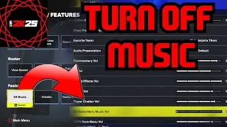 How to TURN OFF Music 2K BEATS in NBA 2K25