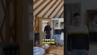 L'espace de vie d'une yourte !