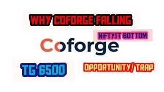 why coforge falling| coforge stock latest news update| #coforge #stockmarket | why nifty IT falling