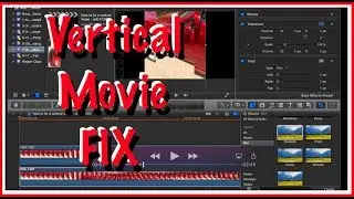 How to fix a vertical Video - with FCPX