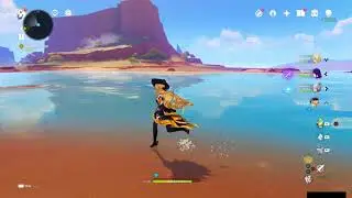 The Entrance to Natlan Land with welcoming sunset [Full 4K HD Gameplay] Archons Story Quest 5.0
