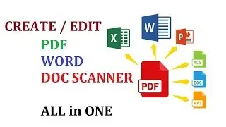 How to create or Edit Word/PDF/Doc Scannig in Mobile || Easy Way