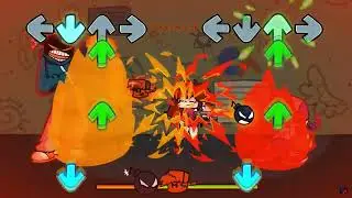 Whitty vs Boyfriend Fire Fight Part 1 With Arrows ( ALL CREDITS TO 