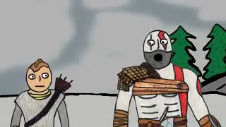 God of war - PS5 (animation parody)