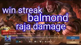 win streak balmond raja damage | balmond anti mati