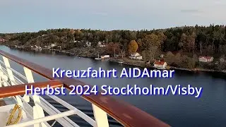 Kreuzfahrt AIDAmar 27.10. - 31.10.2024 nach Stockholm/Visby, Cruise in 2024 AIDAmar Stockholm/Visby