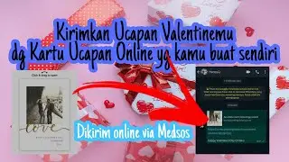 Cara Membuat Kartu Ucapan Valentine Online
