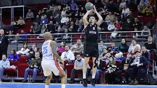 Aleksandr PETENEV vs. Samara – 8 PTS, 6 REBS, 2 AST, 2 ST, 1 BS & 16 EFF.
