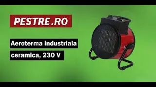 Aeroterma industriala ceramica, 230 V, 3000 W