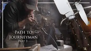 Forging a Frame Handled Bowie [Path to Journeyman] - Part 3