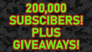 200K PARTY! PLUS GIVEAWAYS!
