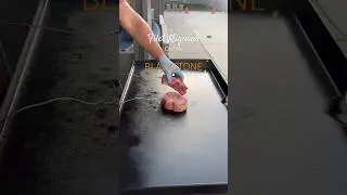 SUPER THICK FILET MIGNONS on the BLACKSTONE - Volume Up to hear the SIZZLE #shorts #blackstone
