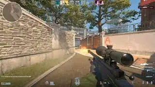 Nice AWP 4k on CT side Overpass