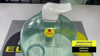 UMIDIFICADOR DOMESTICO 3,7L VERDE BIV VENTISOL