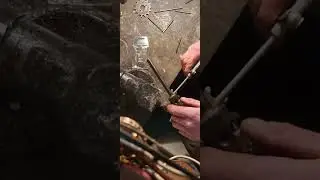 Замена ведущей звезды.  Перешёл с 14-ти на 13-ть зубов.