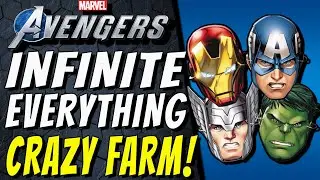 INFINITE POLYCHORON, DNA KEYS & UPGRADE MODULES GLITCH! Marvel's Avengers Fast Farm Exploit