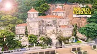 Bright Palace 👑🏰 // The Sims 4: Royalty & Legacy // Speed Build // No CC 