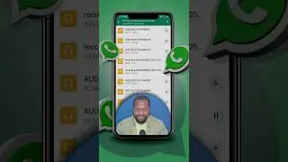 Comment envoyer un Audio sur WhatsApp / envoyer un enregistrement Audio #whatsapp #audiowhatsapp