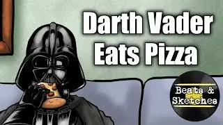 Darth Vader Eats Pizza