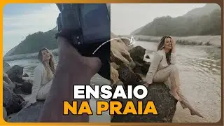 POV -UM ENSAIO NA PRAIA | FOTOGRAFEI UMA FOTÓGRAFA