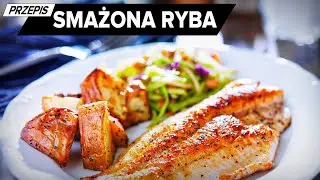 SMAŻONA RYBA BEZ PANIERKI  JAK USMAŻYĆ PYSZNĄ TILAPIE - JAK ZROBIĆ MROŻONY FILET RYBY