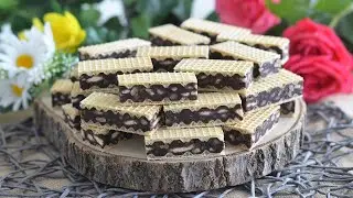 Chocolate wafer simple and quickly ready!