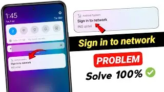 Sign in to network problem kaise hataye | Mi redmi sign in to network problem | Sign in to network