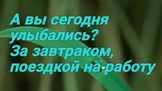 А вы сегодня улыбались?