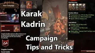 Karak Kadrin Campaign Tips and Tricks for Immortal Empires - Total War: Warhammer 3