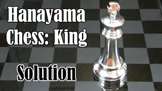 How to Solve Hanayama Chess King (From BePuzzled)
