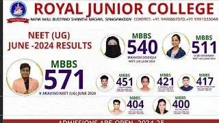 NEET(UG)June -2024 Results & Overall 2024 results @krupanidhiroyaljrcollege