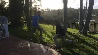 Sword fight training