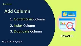 Add Column in PowerBI | PowerBI Tutorial for Beginners in Hindi